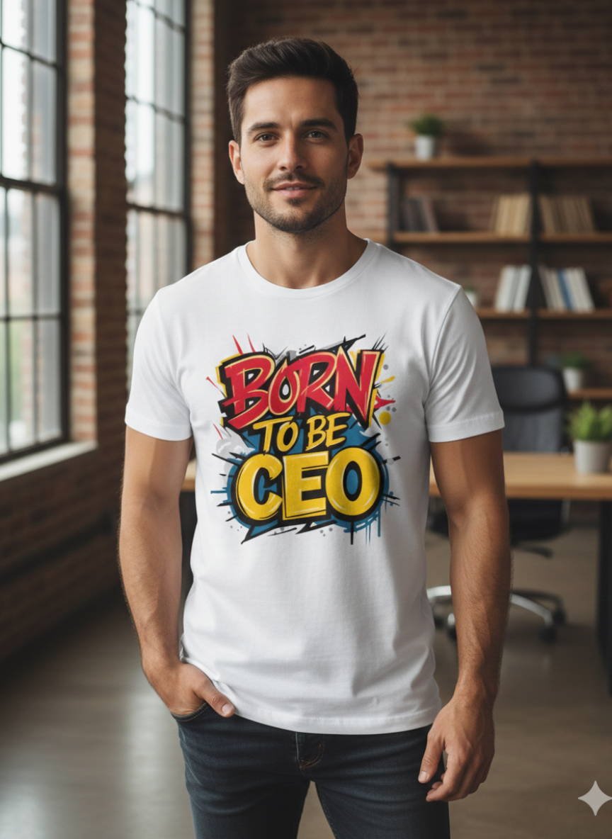Born to Be CEO Unisex Standard Crew T-Shirt