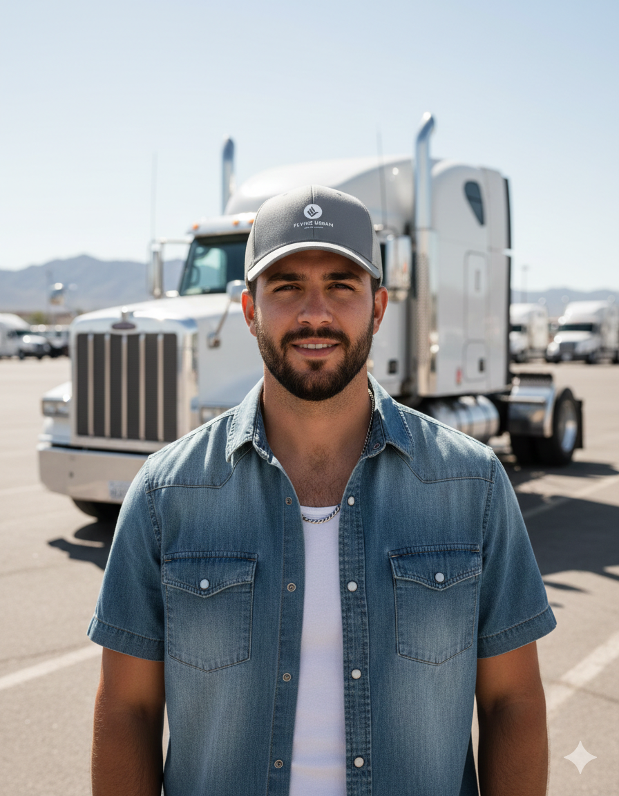 Flying Urban Trucker Cap – Premium Mesh Snapback Unisex Cap