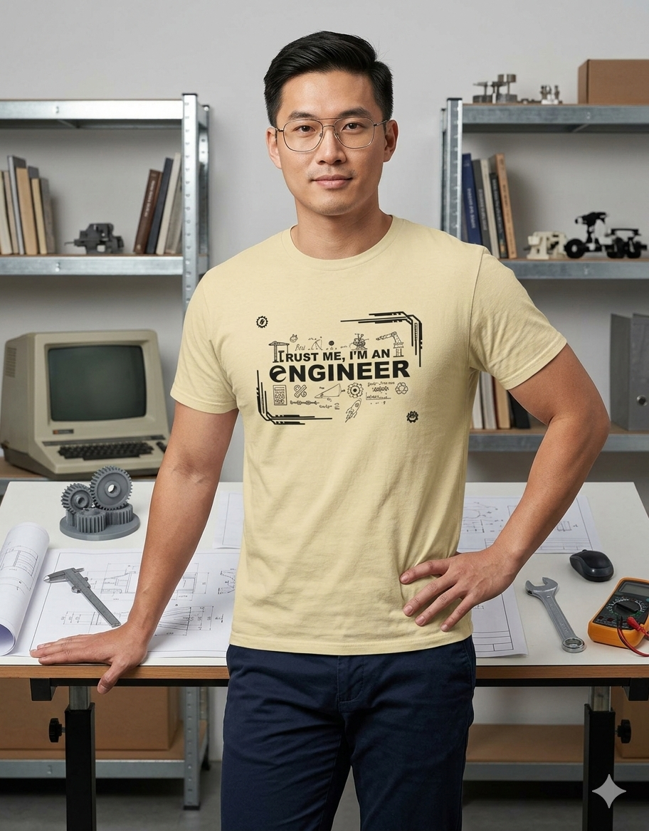 Trust Me I'm an Engineer Supima Cotton Unisex T-Shirt