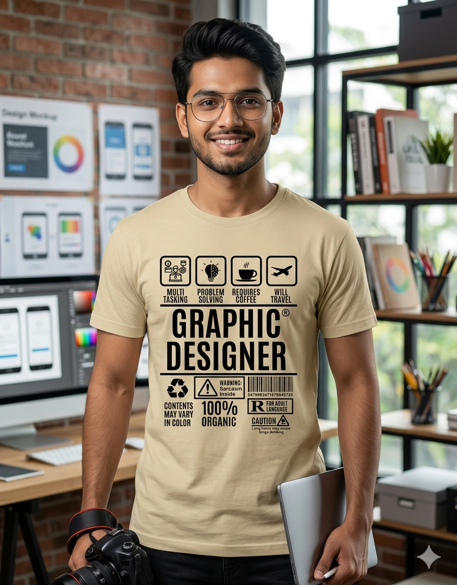 Graphic Designer Supima Cotton T-Shirt – Premium Unisex Graphic Tee