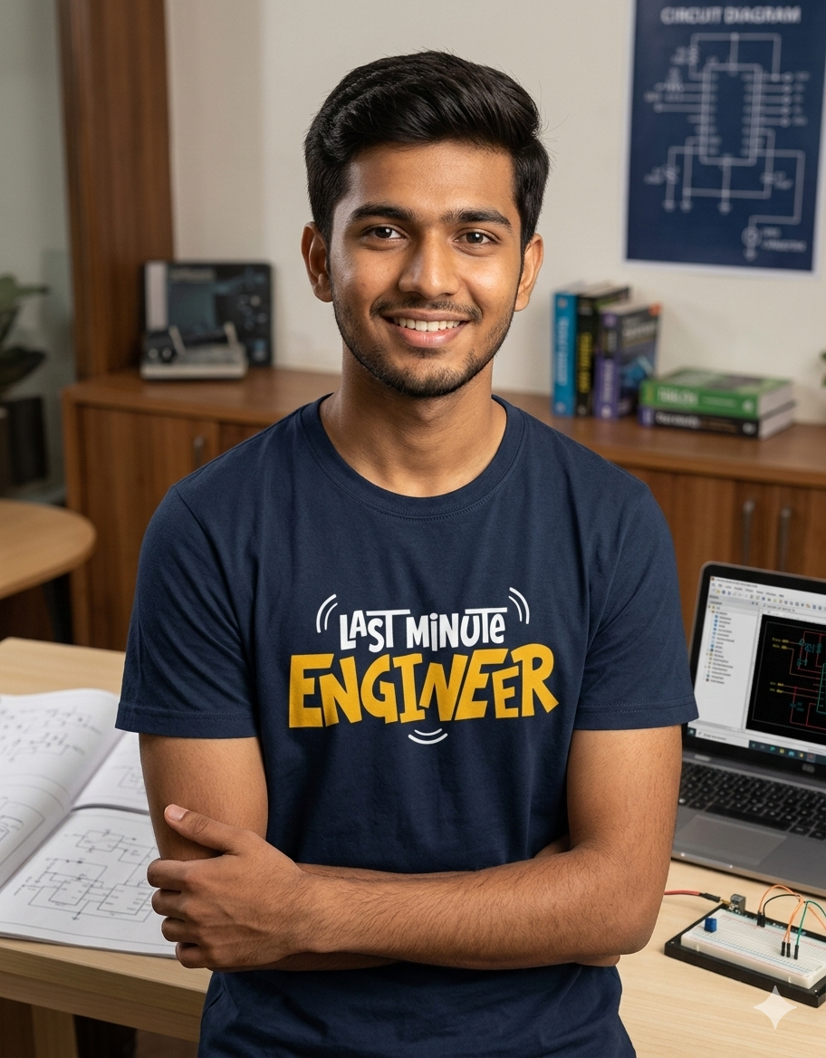 Last Minute Engineer Supima Cotton Unisex T-Shirt – Premium Graphic Tee