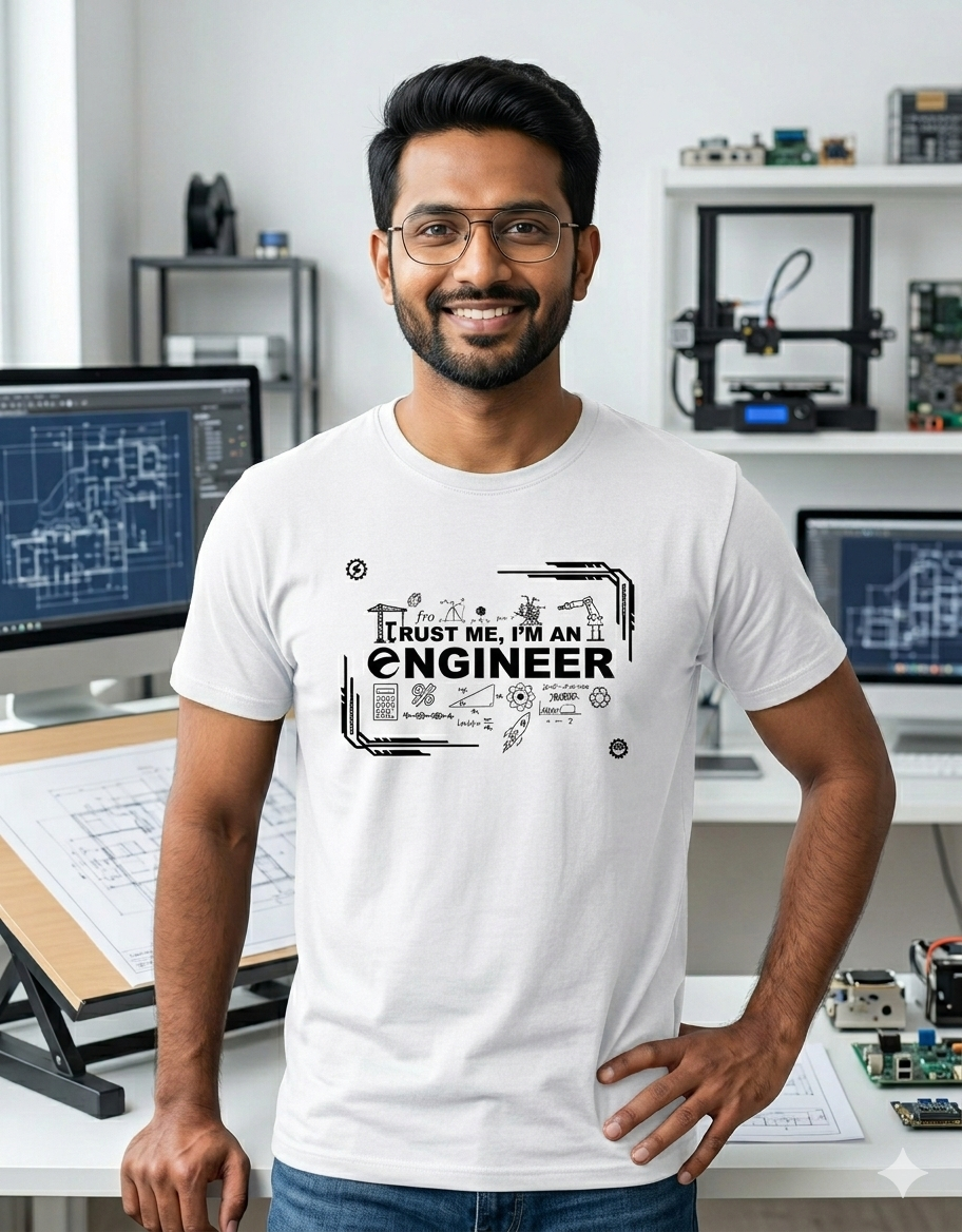 Trust Me I'm an Engineer Supima Cotton Unisex T-Shirt