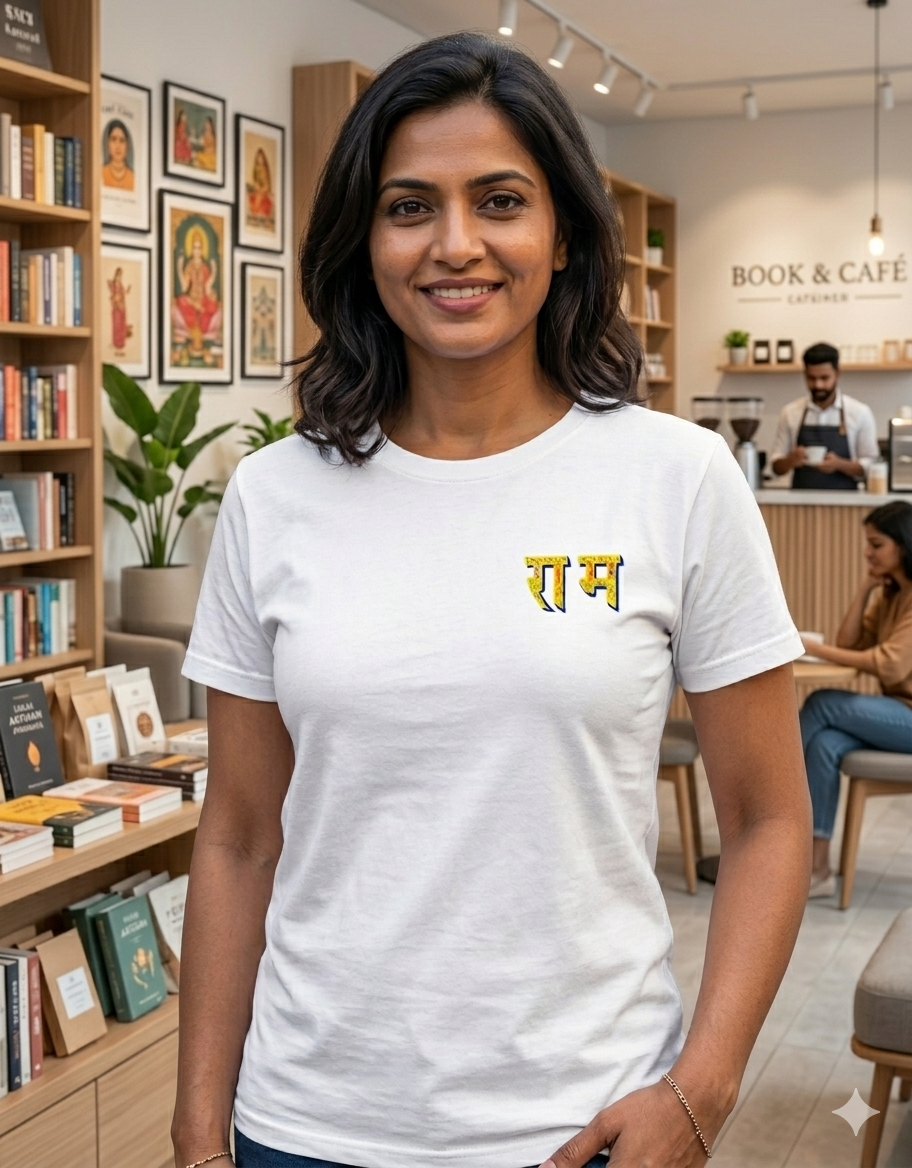 Ram Minimal Chest Print Unisex T-Shirt