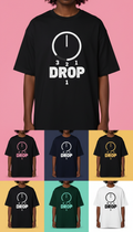 Night Black countdown motif tee